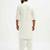 Classic off white cotton men's pathani kurta pajama set