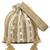 dangle striped embellished dangle  potli with signature gift box