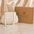 adorn pearl embellished clutch with signature gift box