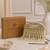 droop abstract embellished clutch with signature gift box