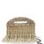 droop abstract embellished clutch with signature gift box