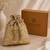 noor edit  chevron sequin embellished potli with signature gift box