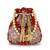 dangle floral embellished potli with signature gift box