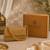 coffer striped embellished clutch with signature gift box