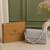 coffer striped embellished clutch with signature gift box