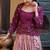 Women's Pure Viscose Jacquard Lehenga Choli with Embroidered Sequins Work Blouse