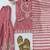 Rose salsa silk embroidered sharara suit set