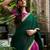 Rich Rani Pink Zari Weaving Cotton Engagement Wear Half Saree Lehenga