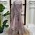 Mauve salsa silk embroidered sharara suit set