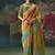 Multicolor premium fancy heavy beads work saree
