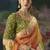 Multicolor premium fancy heavy beads work saree