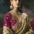 Olive premium fancy heavy beads work saree