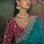 Sky blue premium fancy heavy beads work saree