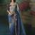 Multicolor premium fancy heavy beads work saree