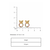 Kitty eyes gold plated stud earring