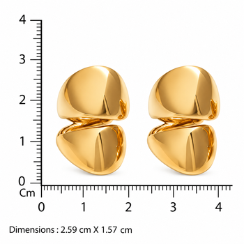 Helix hugger gold plated earcuff earring 2