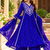 Women's premium georgette resham thread embroidered kurta set with dupatta