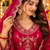 Women's luxury beads & sequin work shimmer silk farshi suit set with dupatta