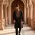 Black heavy handwork kurta pant