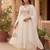 Women's premium georgette resham thread embroidered kurta set with dupatta