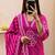 Women   s Pure Cotton Bandhani Printed Kurta Set with Palazzo Pants & Dupatta | Embroidered Work Ethnic Wear