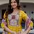Green printed pure cotton kurta trouser dupatta set