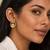 eagle hoops gold plated hoop earring
