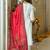 White embroidered silk kurta trouser dupatta set
