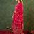 Pink embroidered silk kurta trouser dupatta set