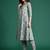 Green printed pure cotton kurta trouser dupatta set