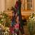 Black embroidered silk kurta trouser dupatta set