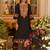 Black embroidered silk kurta trouser dupatta set