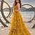 MUSTARD  NET THREAD WITH ZARI AND SEQUINCE WORK FESTIVE LEHENGA CHOLI SET FOR WOMEN'S