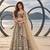 OLIVE NET THREAD WITH ZARI AND SEQUINCE WORK FESTIVE LEHENGA CHOLI SET FOR WOMEN'S