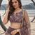 DUSTY ONION NET THREAD WITH ZARI AND SEQUINCE WORK FESTIVE LEHENGA CHOLI SET FOR WOMEN'S