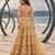 LIGHT GOLD NET THREAD WITH ZARI AND SEQUINCE WORK FESTIVE LEHENGA CHOLI SET FOR WOMEN'S