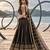 BLACK NET THREAD WITH ZARI AND SEQUINCE WORK FESTIVE LEHENGA CHOLI SET FOR WOMEN'S