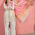 women floral embroidered thread work kurta with farshi salwar and dupatta