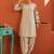 women floral embroidered regular thread work kurta with patiala