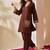 women ethnic motifs embroidered regular thread work kurta with patiala