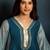 women ethnic motifs embroidered regular gotta patti kurta with salwar