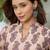 women's linen floral print summer wear short kurti with farshi salwar set
