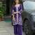 women ethnic motifs embroidered regular thread work kurta with palazzos