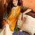 women ethnic motifs embroidered regular gotta patti kurta with salwar