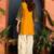 women ethnic motifs embroidered regular gotta patti kurta with salwar