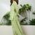 women's linen floral print summer wear short kurti with farshi salwar set