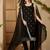 women ethnic motifs embroidered regular mirror work kurta with trousers & with dupatta