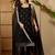 women ethnic motifs embroidered regular mirror work kurta with trousers & with dupatta