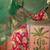 women floral printed layered mirror work kurta with palazzos & with dupatta