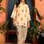 women's linen floral print summer wear short kurti with farshi salwar set